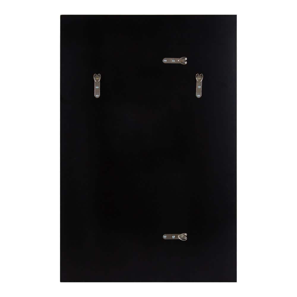 Gold Leaf Rectangular Wood Framed Vanity Mirror, 24 x 36
