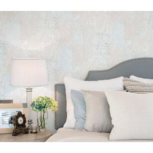 Global Fusion Mottled and Distressed Plasterwork Design Wallpaper