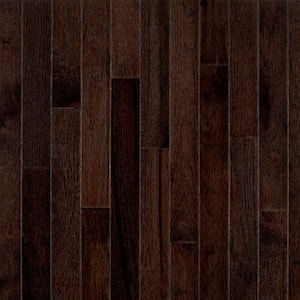 Frontier Shadow Hickory 3/4 in. Thick x 2-1/4 in. Wide x Varying Length Solid Hardwood Flooring (20 sqft / case)