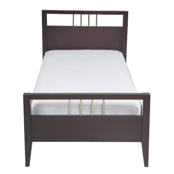 bar italia – Bedhead Benjara Fang Espresso Brown King Wood Frame Sleigh Bed with
