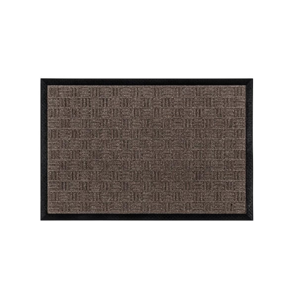 Doortex Ribmat Entrance Mat, Brown-48 in. x 72 in.