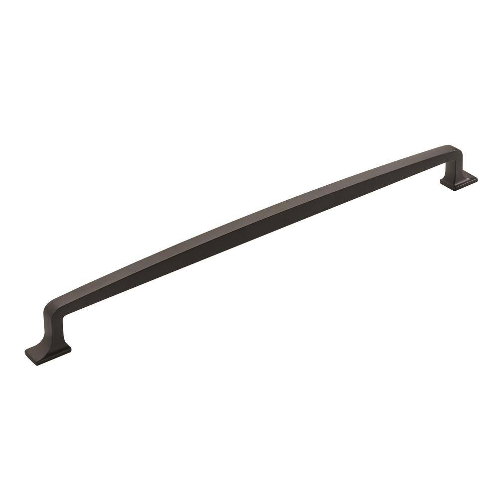 Black Bronze 18-Inch Modern Appliance Pull with Mounting Hardware
