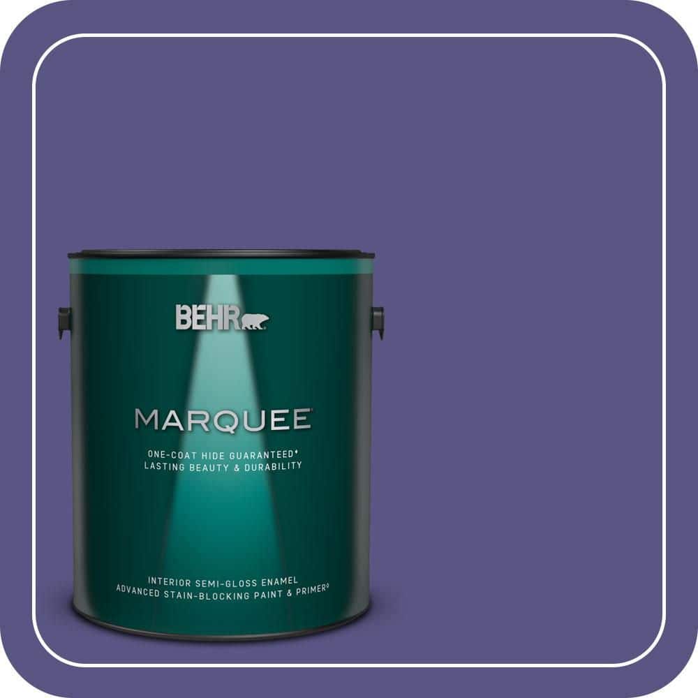 1 gal. #PPU16-01 Aurora Splendor Semi-Gloss Enamel Interior Paint & Primer product image for price tracking