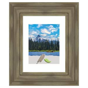 Alexandria Greywash Wood Picture Frame Opening Size 11 x 14 in. (Matted To 8 x 10 in.)
