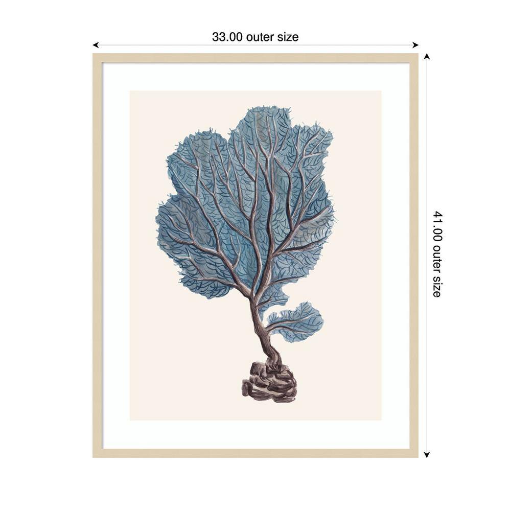 Melissa Wang Sheep in Summer I Natural Wood Framed Print