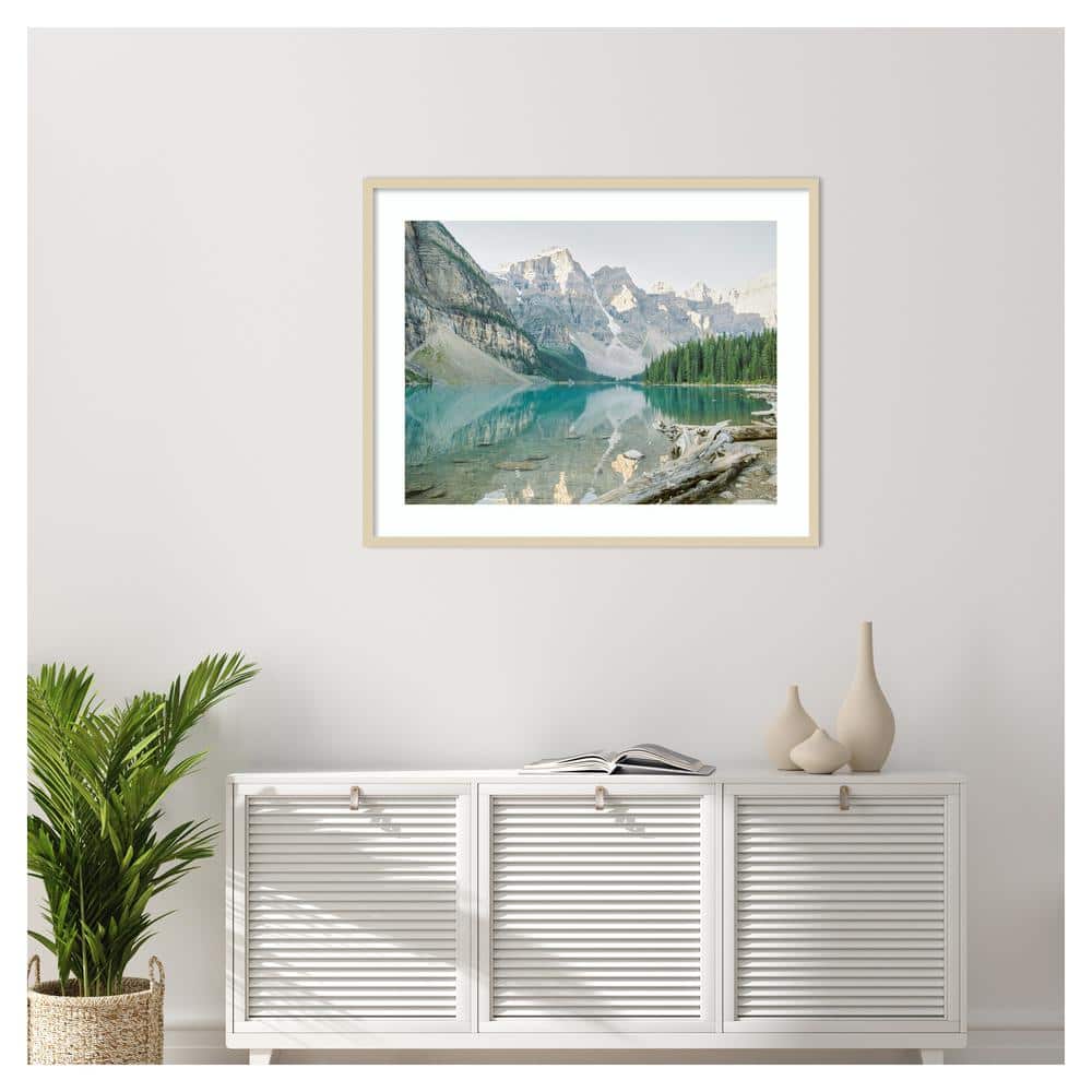 Svelte Natural Framed Landscape Photography Print, 41-inch