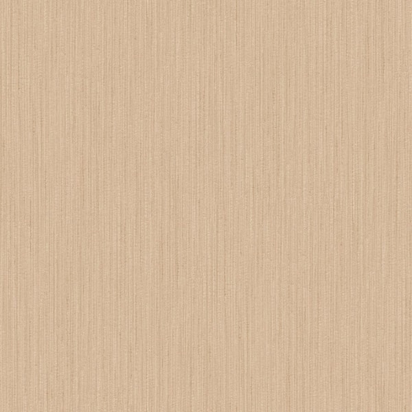 Unbranded Palazzo 2 Collection Brown Plain Vertical Texture Vinyl on Non-Woven Non-Pasted Wallpaper Roll