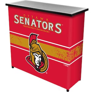 Ottawa Senators Logo Red 36 in. Portable Bar