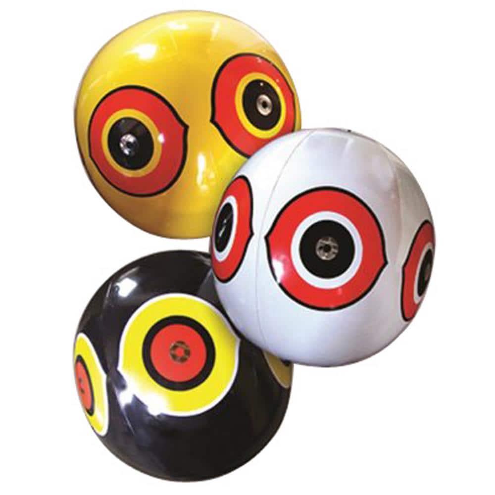 Original Scare Bird Chaser Bird Repellent, Owl Eye Pigeons, Seagulls, Woodpeckers (3-Pack) price history on PriceWatchPro