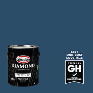 Glidden Diamond 1 qt. PPG1159-7 Singing The Blues Flat Interior