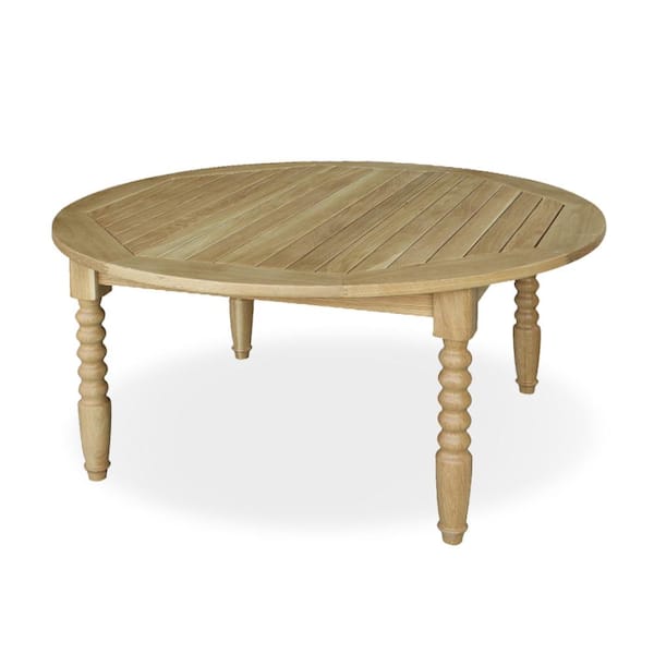 Cambridge Casual Baytown Round Wood, World Market Round Outdoor Coffee Table