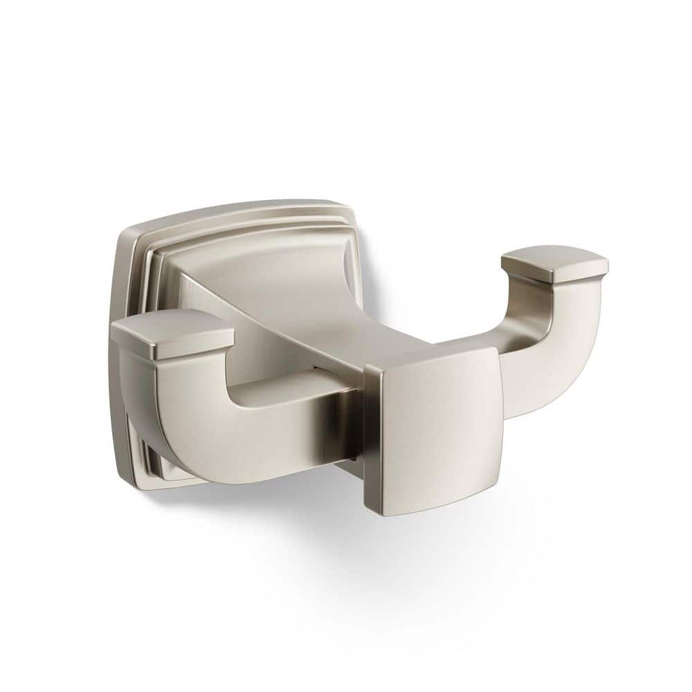 Riff J-Hook Double Robe/Towel Hook in Vibrant Brushed Nickel price history on PriceWatchPro