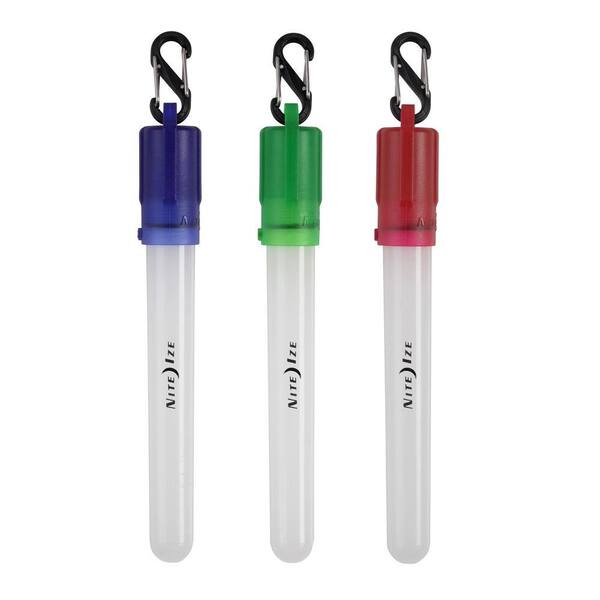 Nite Ize Mini LED Glowstick Red, Blue, Green (4-Pack)