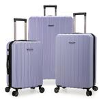 Dana Point 3-Piece Light Lavender Expandable Hardshell Set with USB Port