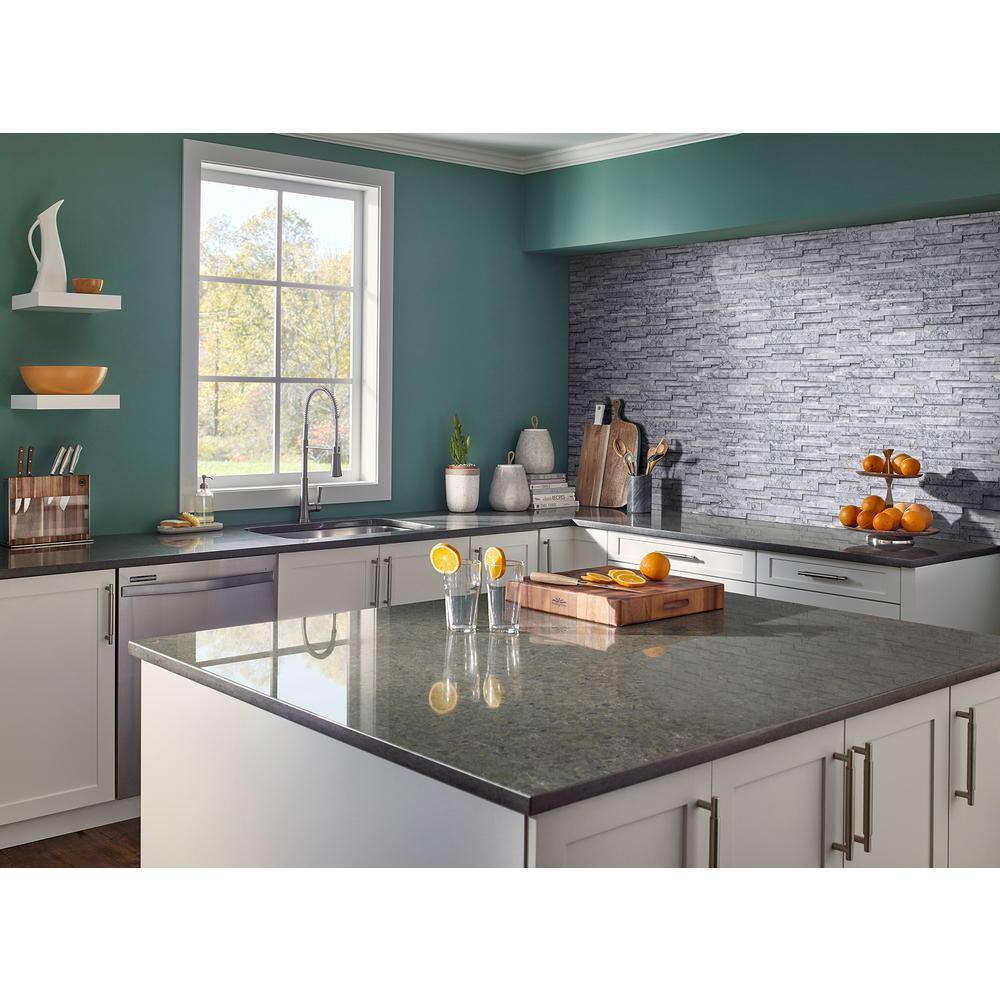 Alaska Gray Marble Splitface Mosaic Wall Tile