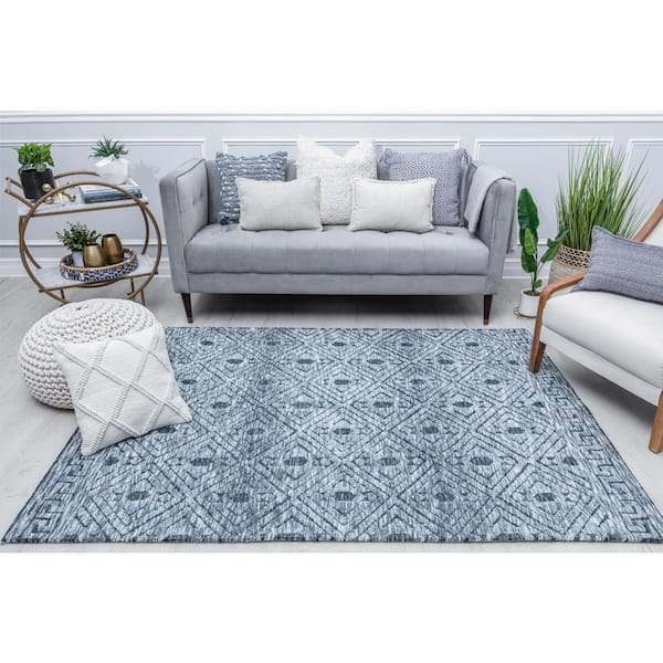 Infinite Sea 5 ft. x 7 ft. Indoor Area Rug