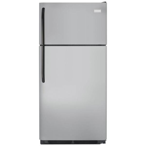 Frigidaire 18 cu. ft. Top Freezer Refrigerator in Silver Mist