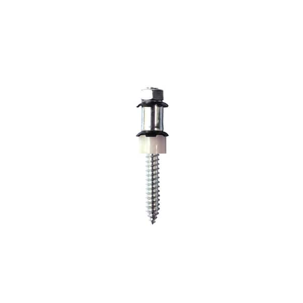 1 in. D x 1 in. W x 1 in. L Iron Baluster Concealed Fastener For 1/2 Inch Baluster Installation Pin