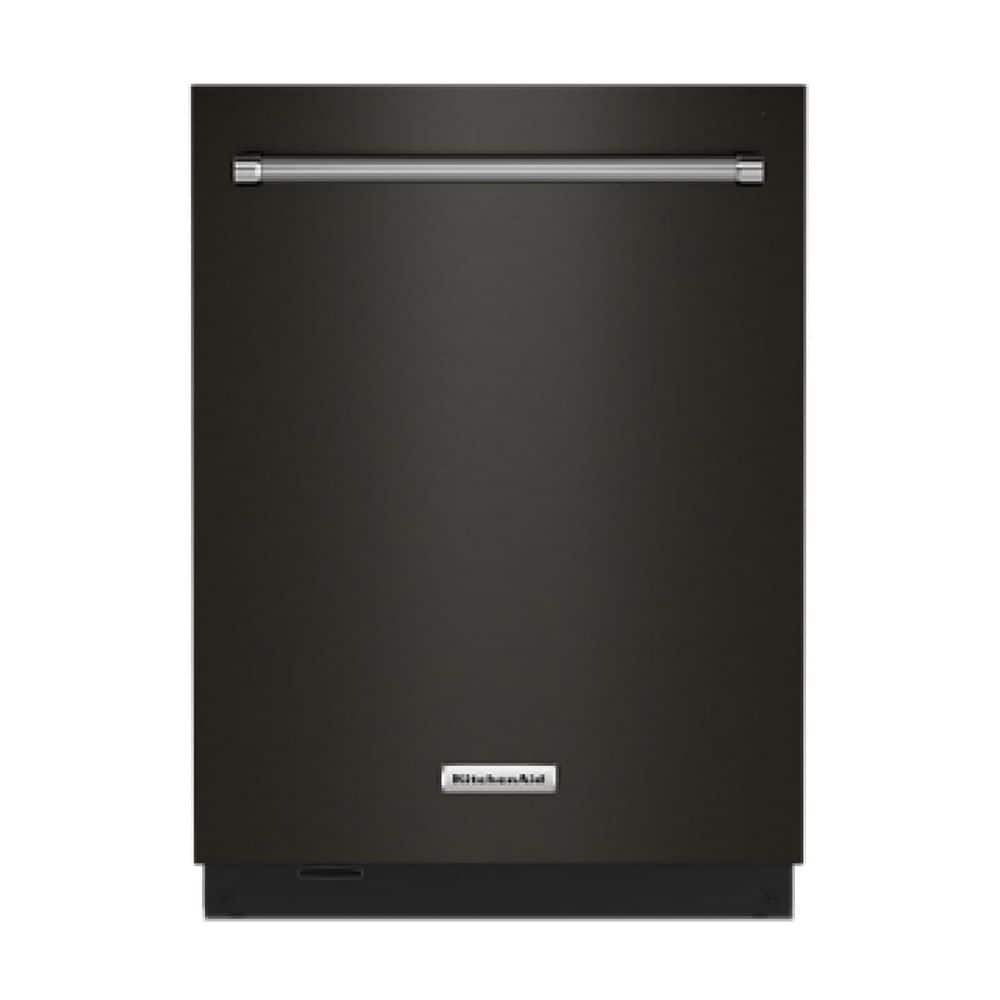 24 in. Black Stainless Top Control Built-in Tall Tub Dishwasher with Stainless Steel Tub and Third Level Rack, 44 dBA