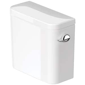 1.28 GPF Single Flush Toilet Tank Only with Siphonic Jet Technology in White