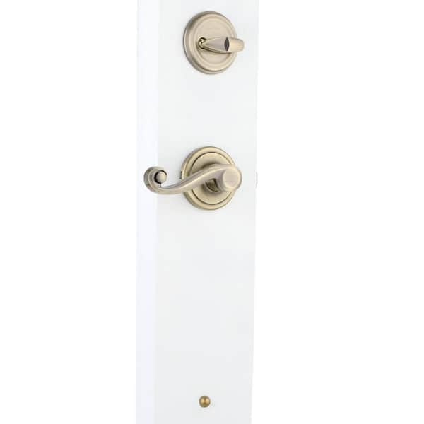 Kwikset 800anxll 15 SMT CP Arlington Single Cylinder Handleset With Lido Lever for sale online 