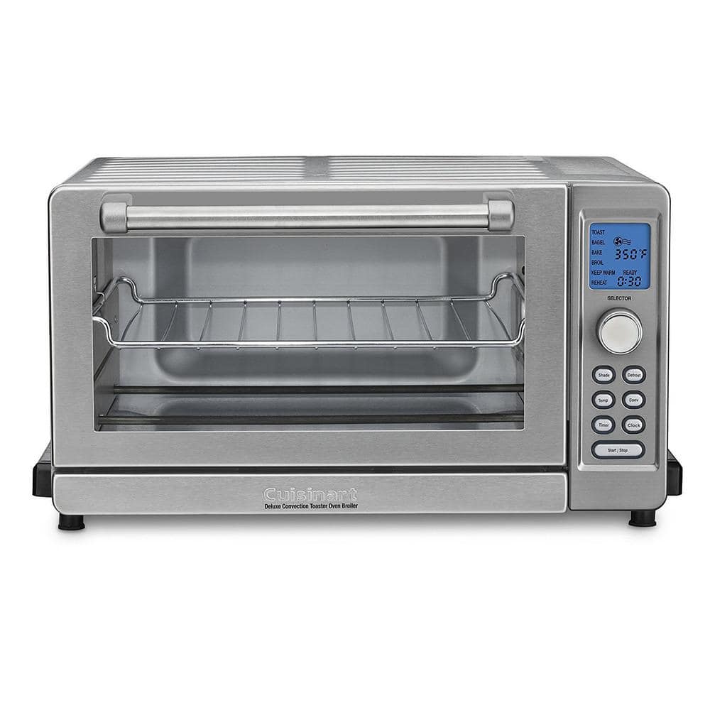 UPC 086279245007 product image for Deluxe Convection 1800-Watt Stainless Steel Convection Toaster Oven with Broiler | upcitemdb.com