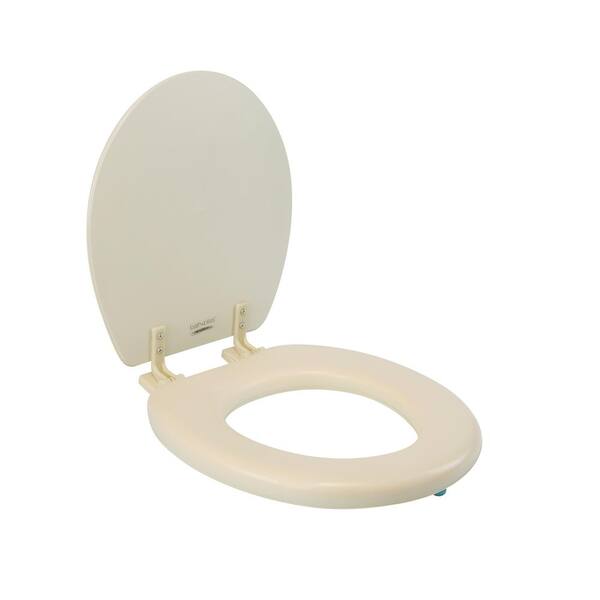 Luxury Standard Round Cushioned Soft Toilet Seat easy installation toilet cover 
