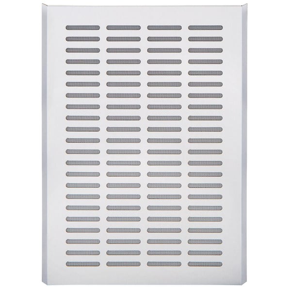 Decorative Ventilation Grill Wall Cover for In-Wall Bottle Filler Cooling System