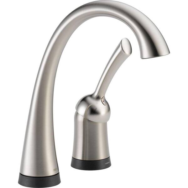 Delta Pilar Single-Handle Bar Faucet in Stainless-DISCONTINUED