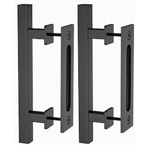 12 in. Square Barn Door Handle (2-Piece)
