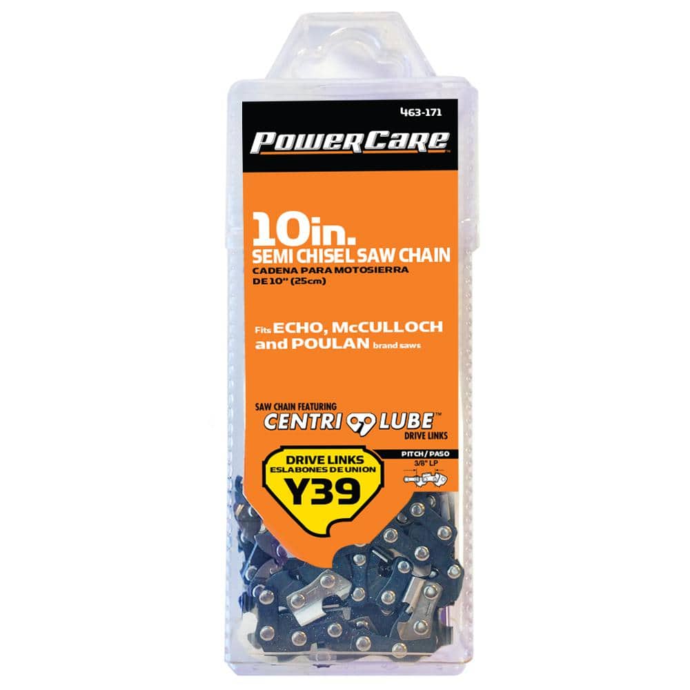 10 in. Y39 Semi Chisel Chainsaw Chain