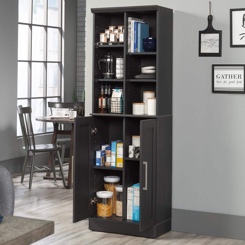 Raven Oak Adjustable Shelving Office Storage Cabinet