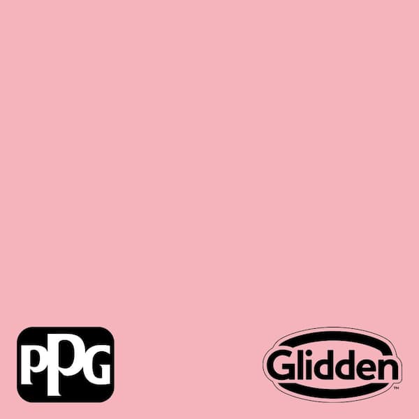 Glidden 8 oz. PPG1184-3 Powder Rose Satin Interior Paint Sample