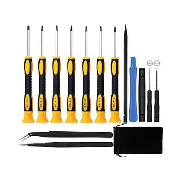 15 in 1 Torx Screwdriver Set Magnetic Precision Repair Kit for Xbox iPhone PS4 Macbook Electronics
