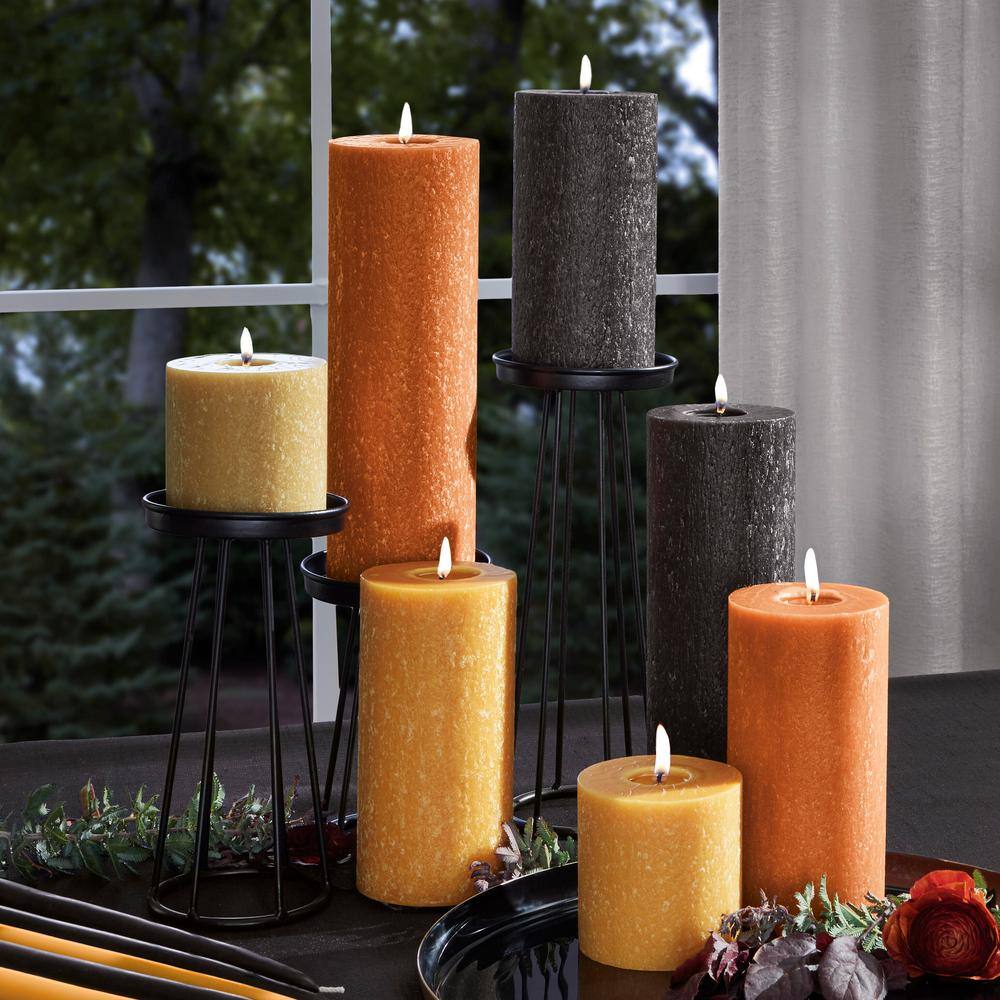 Butterscotch 3" Beeswax Pillar Candle