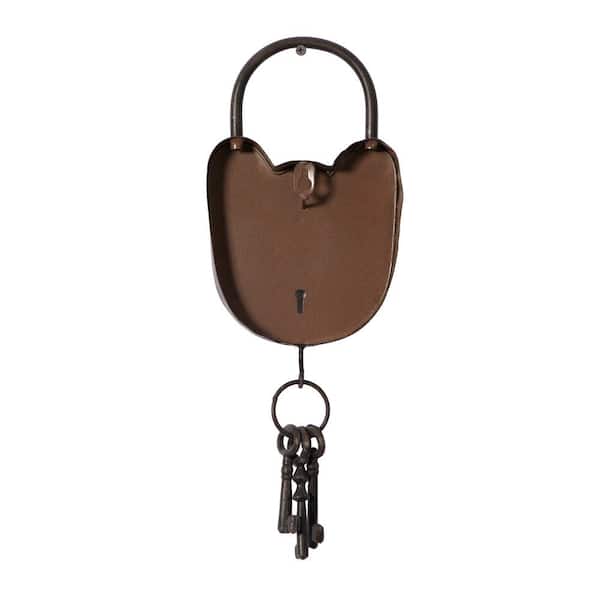 Litton Lane Brass Metal Lock and Key