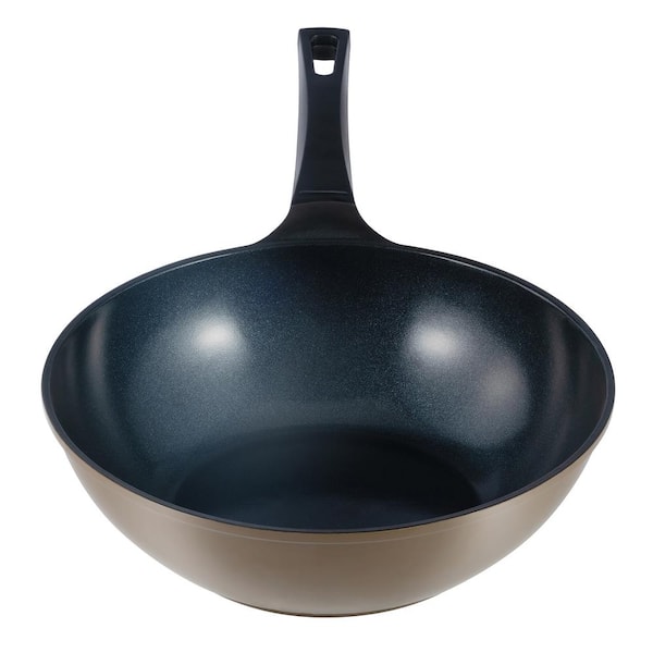 12 Green Ceramic Frying Pan by Ozeri, with Smooth Ceramic Non-Stick  Coating (100% PTFE and PFOA Free)