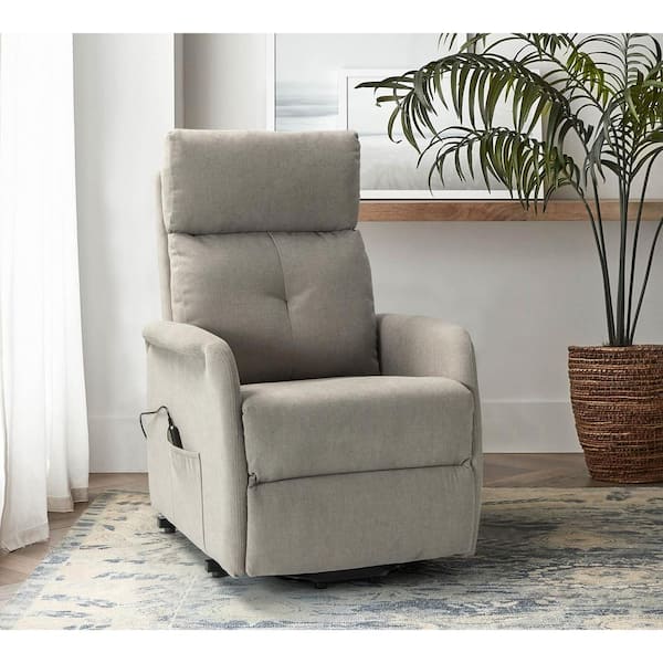 Jayden fabric power lift deals chair recliner