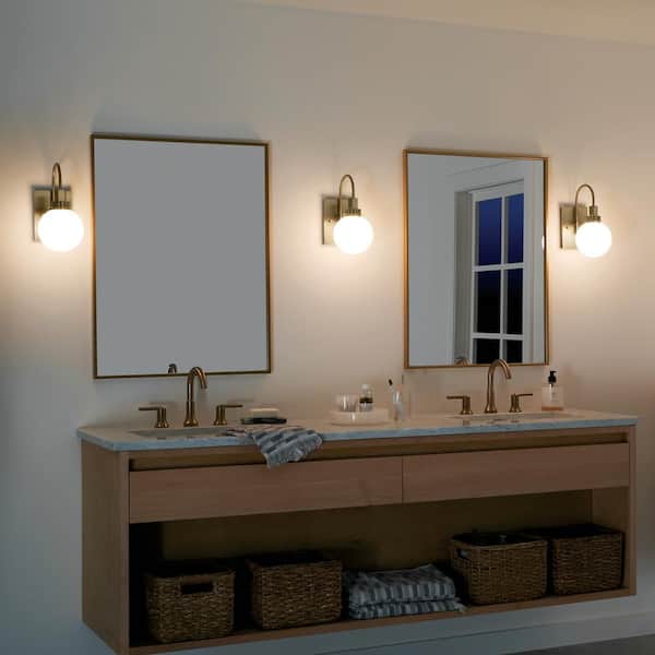 Kichler 55151CPZ Hex LED 22.75 inch Champagne Bronze Bathroom Vanity Light  Wall Light