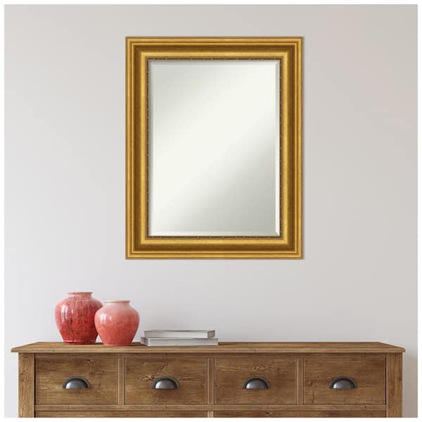 Amanti Art Parlor Gold 23.75 in. H x 29.75 in. W Framed Wall