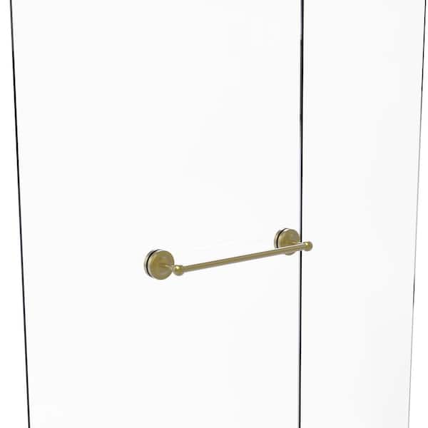 (1-Pack) Prestige Regal Collection 18 in. Over-the-Door Single Towel Bar in Satin Brass