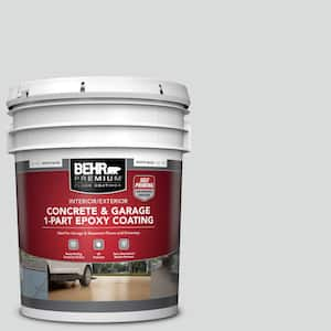 5 gal. #PPU26-14 Drizzle Self-Priming 1-Part Epoxy Satin Interior/Exterior Concrete and Garage Floor Paint