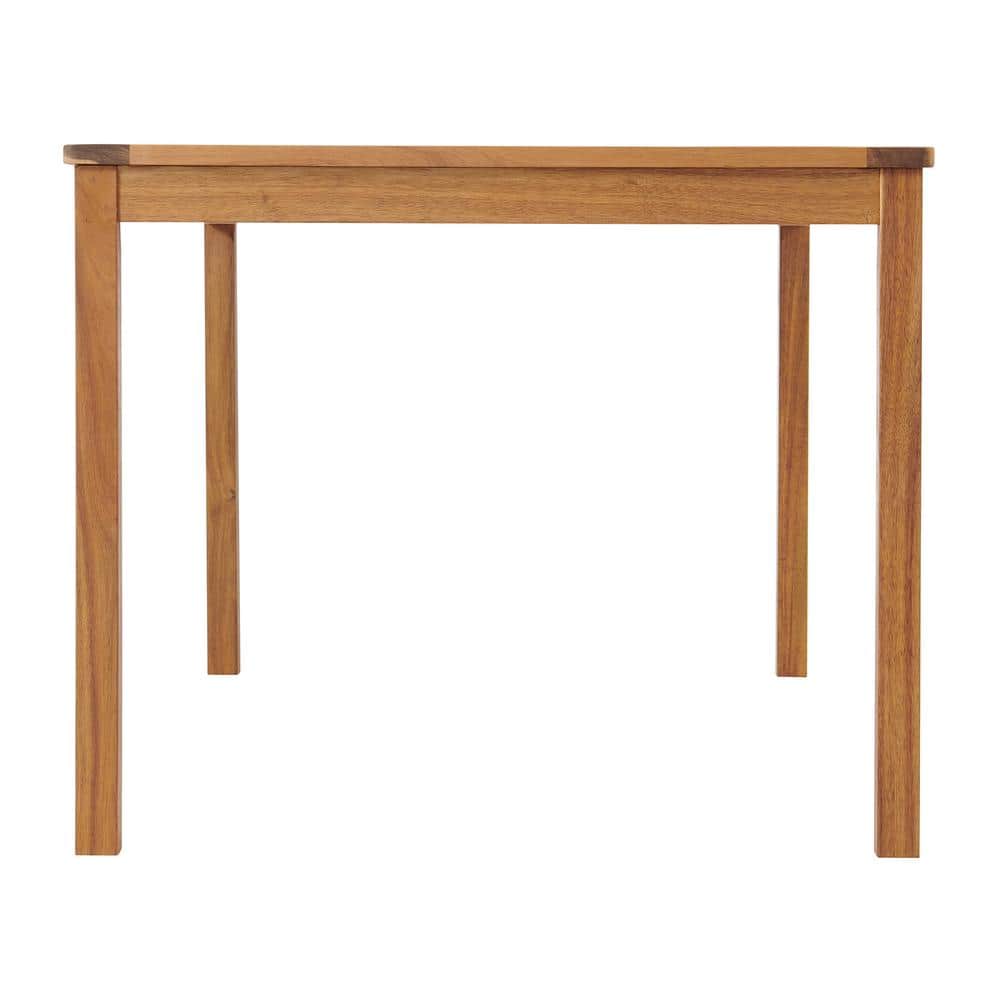 Okemo Acacia Wood 5-Piece Outdoor Dining Set with Cushions