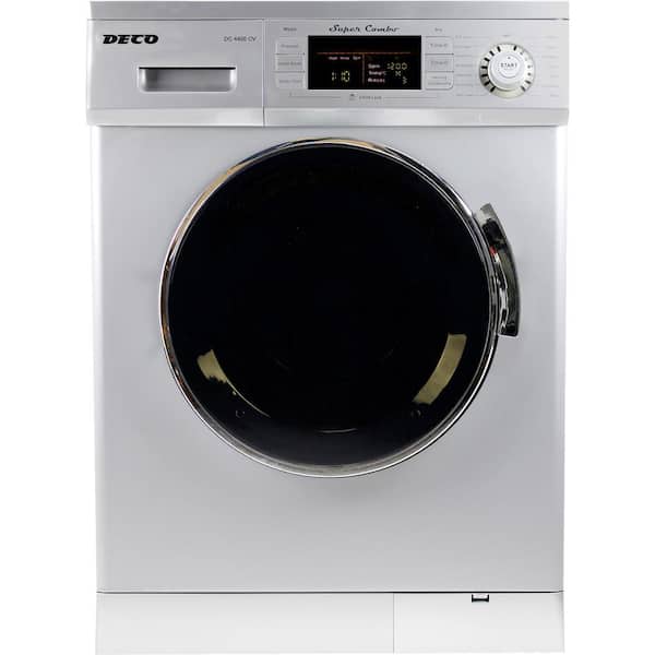 Deco All-in-one 1.6 cu.ft. 110V White 1200 RPM Version 2 Compact Washer, Ventless/Vented Electric Dryer w/ Sensor Dry Feature