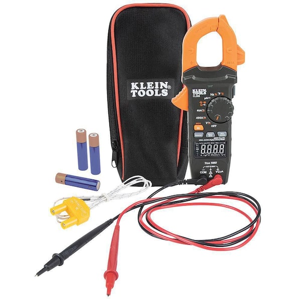 400 Amp AC/DC Digital Clamp Meter, TRMS Auto-Ranging