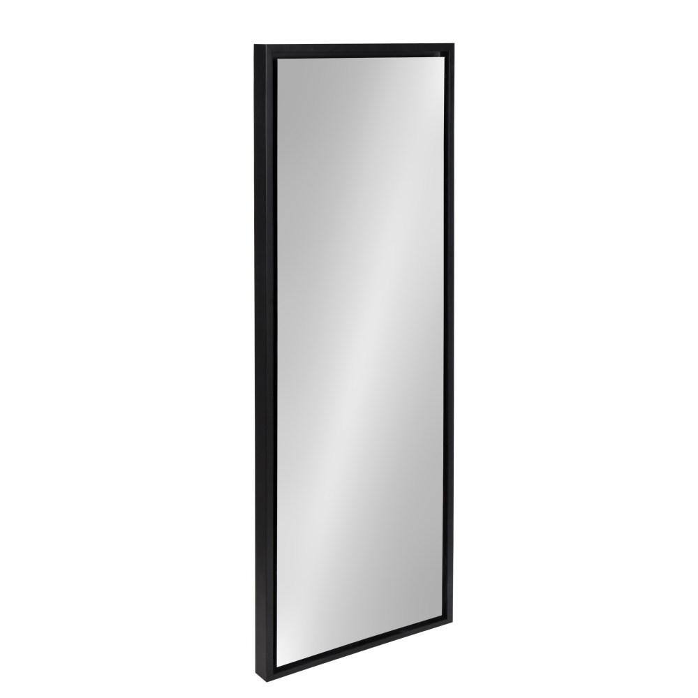 Gold Rectangular Full-Length Wood Framed Mirror