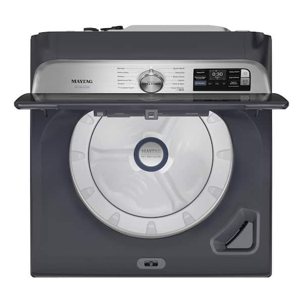 5.2 cu. ft. Top Load Washer in Midnight Steel with Pet Pro Option