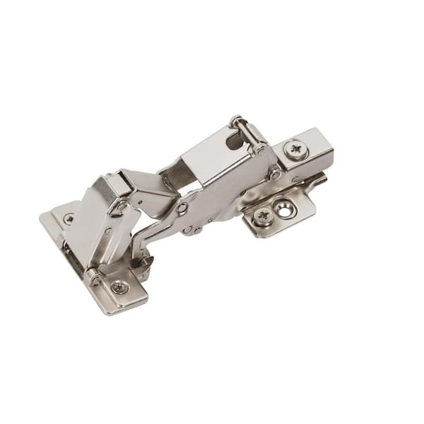 Amerock 2-Pack Nickel Full Overlay Frameless 165° Bi Fold Door Soft Close Concealed Cabinet Hinges
