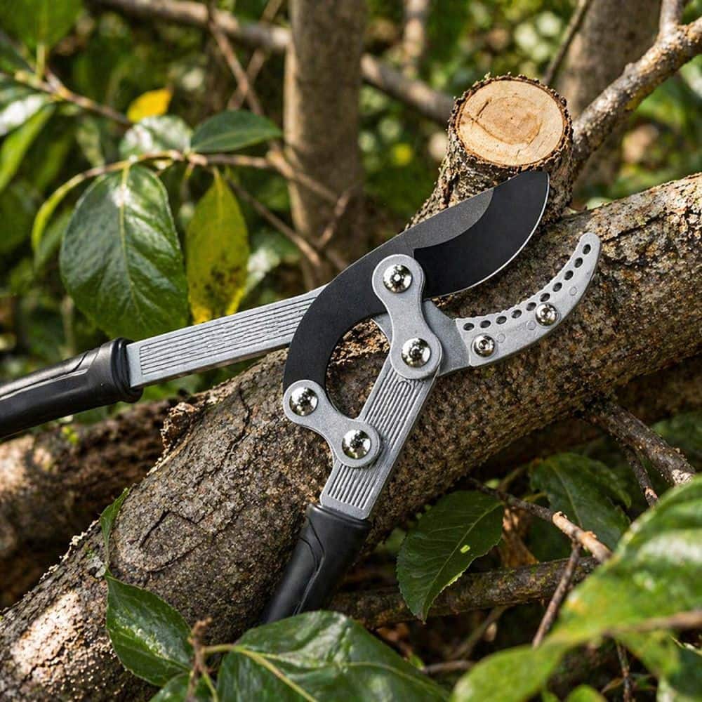 30 in. Garden Shears Set Heavy Duty Anvil Loppers, 2 in. Cutting