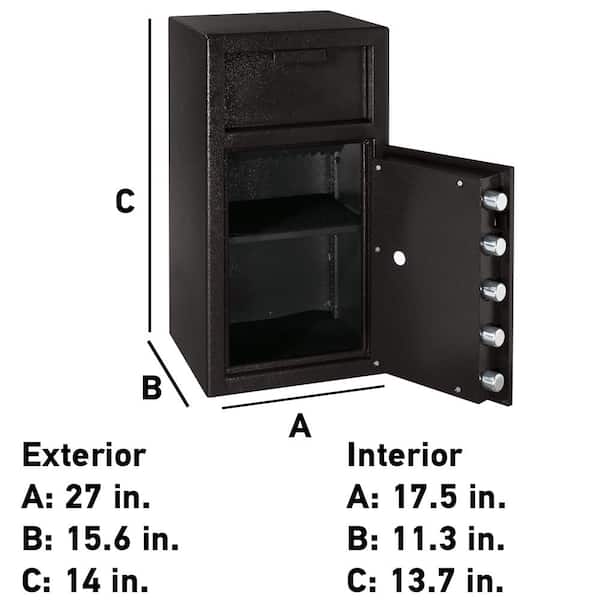 SentrySafe 1.6 cu. ft. Depository Money Safe with Digital Lock DH